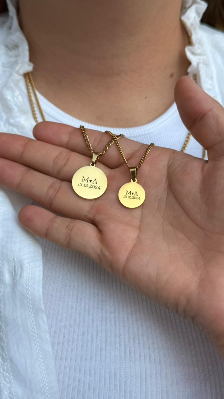 Collar Circle dorado