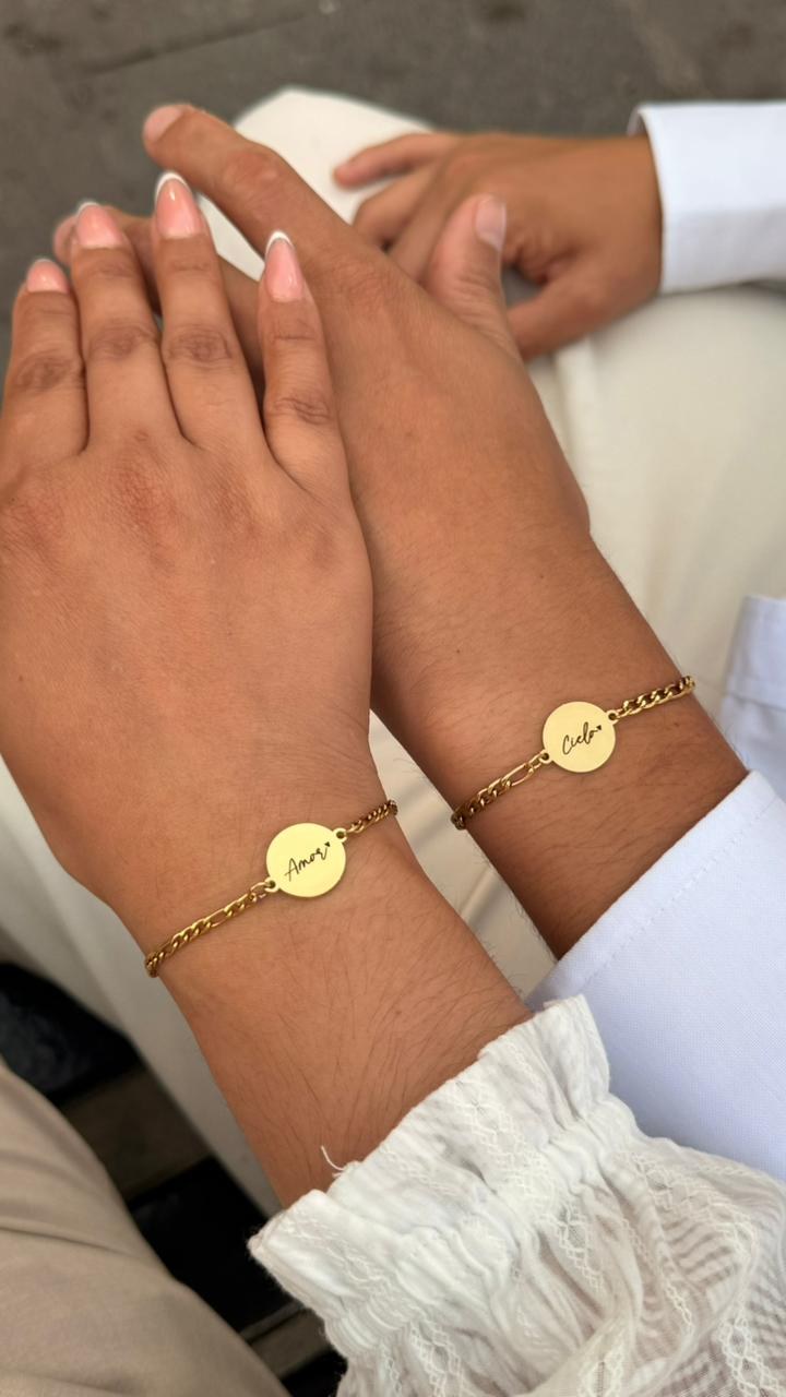 Pulsera Line dorada