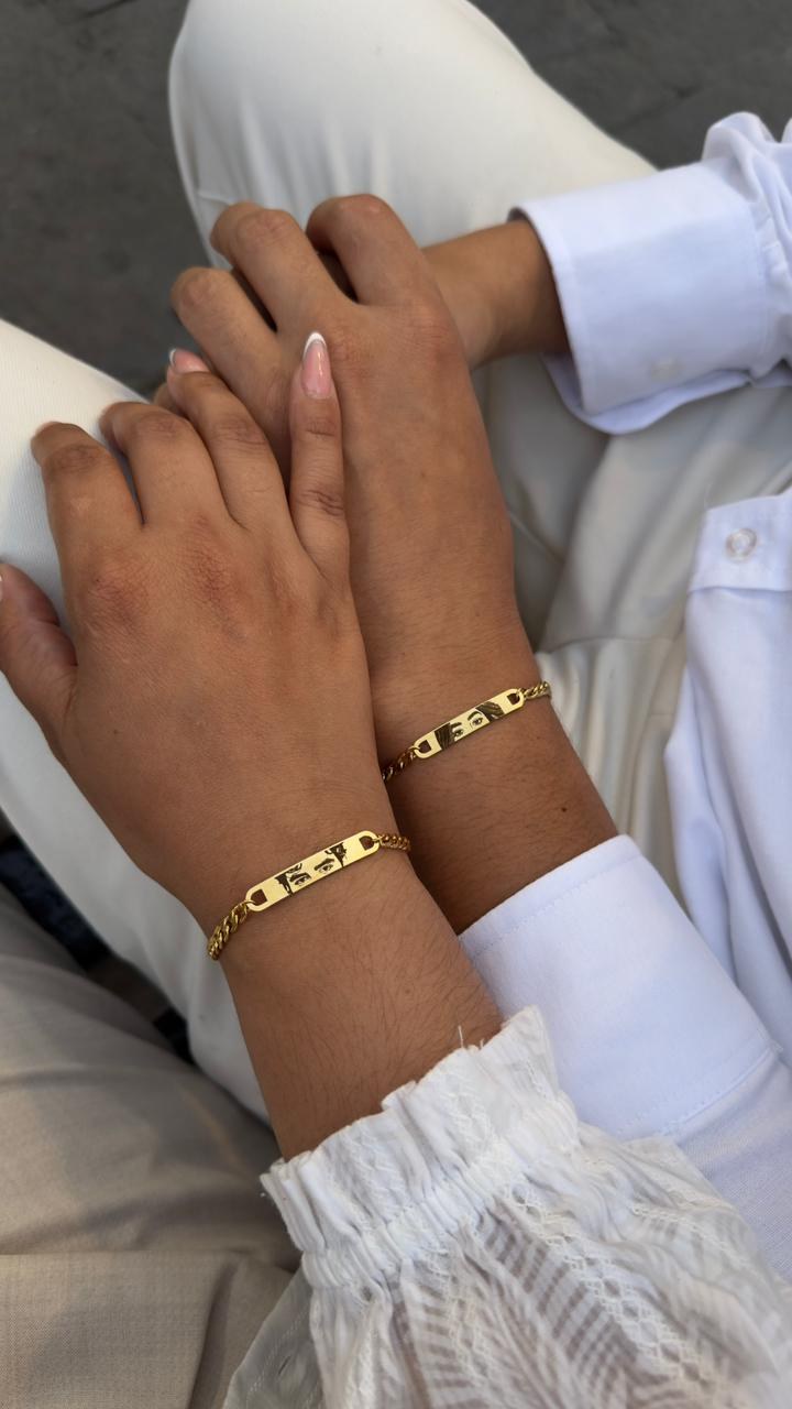 Pulsera Tu Mirada dorada